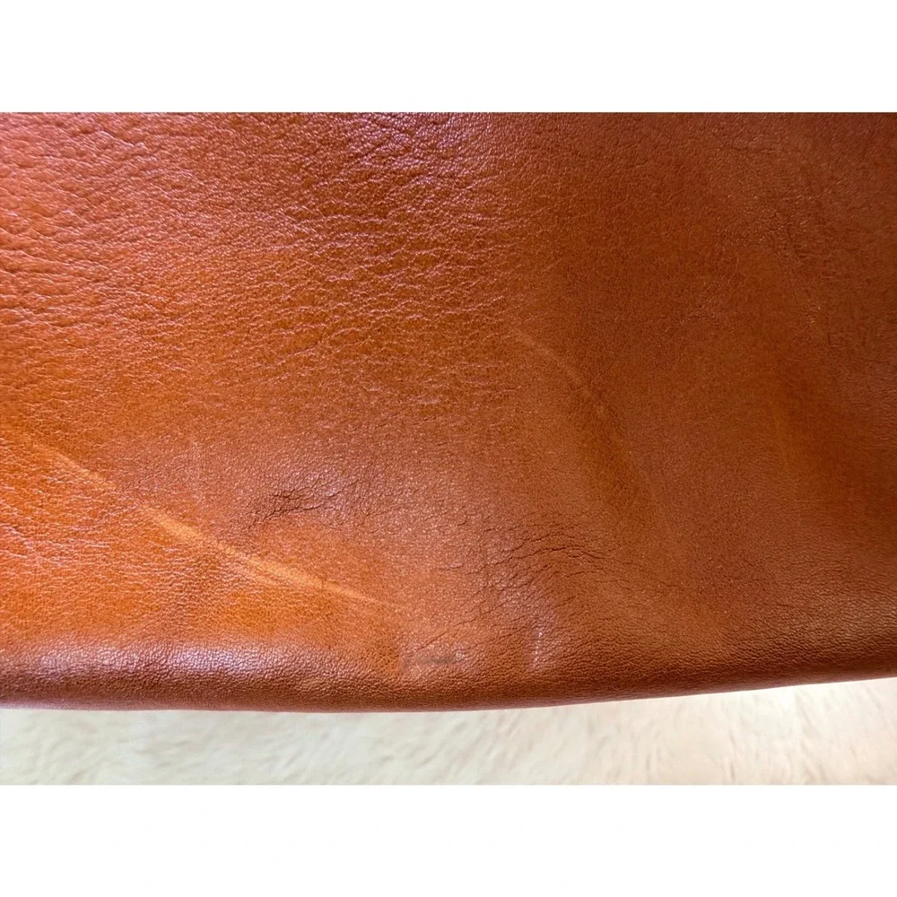 Fossil Sydney Satchel Brown Black Leather Crossbody Bag ZB5932
